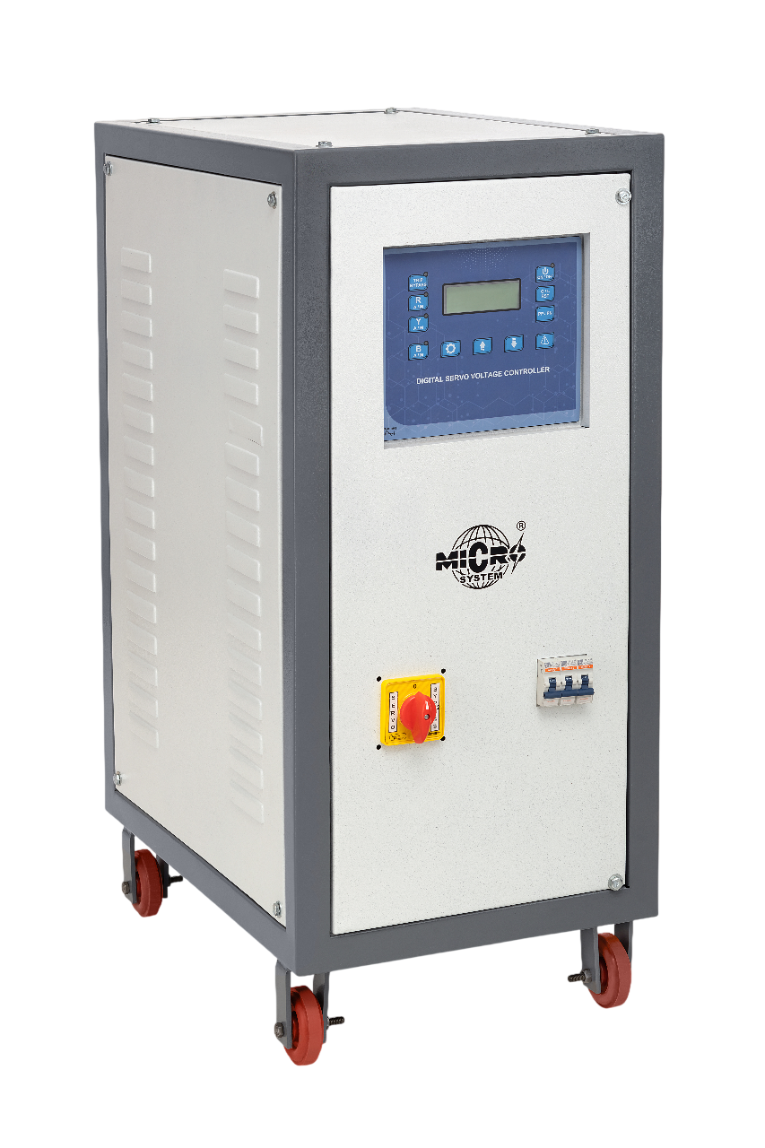 Three Phase Servo Voltage Stabilizer (Tower Model)